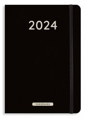 nachhaltiger Graspapier Kalender 2024 Black 