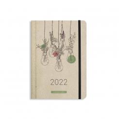 Matabooks Graspapier Kalender 2022 Blooming 