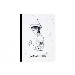 Matabooks - Notizbuch mit Cover aus Samenpapier "Fallenbird" 