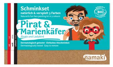 namaki - Kinderschminkset  "Pirat & Marienkäfer" 