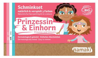 namaki - Kinderschminkset  "Prinzessin & Einhorn" 