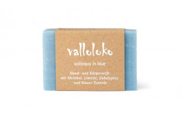 Valloloko Hand- & Körperseife Soliloquy in Blue 