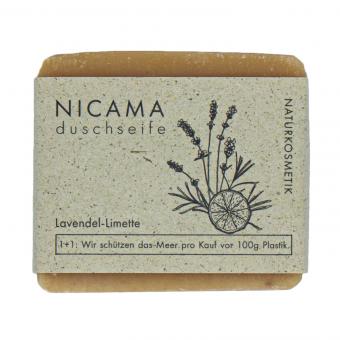 NICAMA Lavendel-Limette Seife 