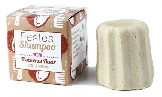 Lamazuna - Shampoo Vanille-Kokos - für trockenes Haar 