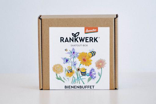 Rankwerk Geschenkbox  BIO Saatgut Bienenbuffet 